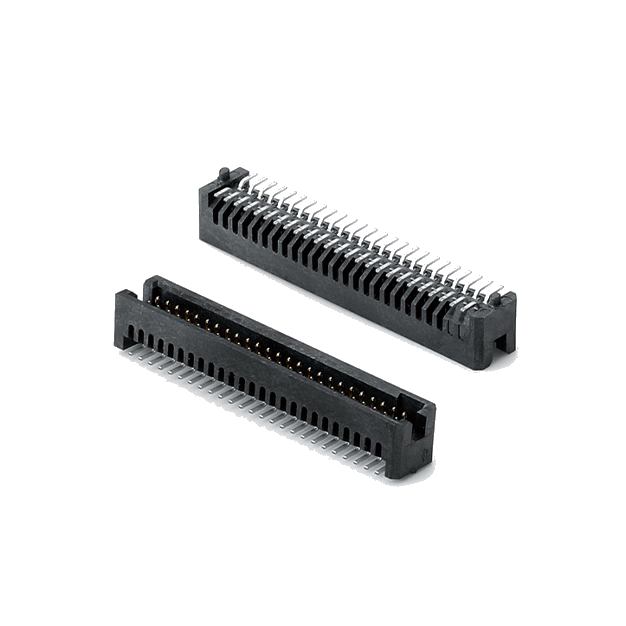 HB13X系列1.27mm間距板對(duì)板連接器 可堆疊 10-50Pin
